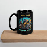The sound Of Defiance Black Glossy Mug - Beyond T-shirts